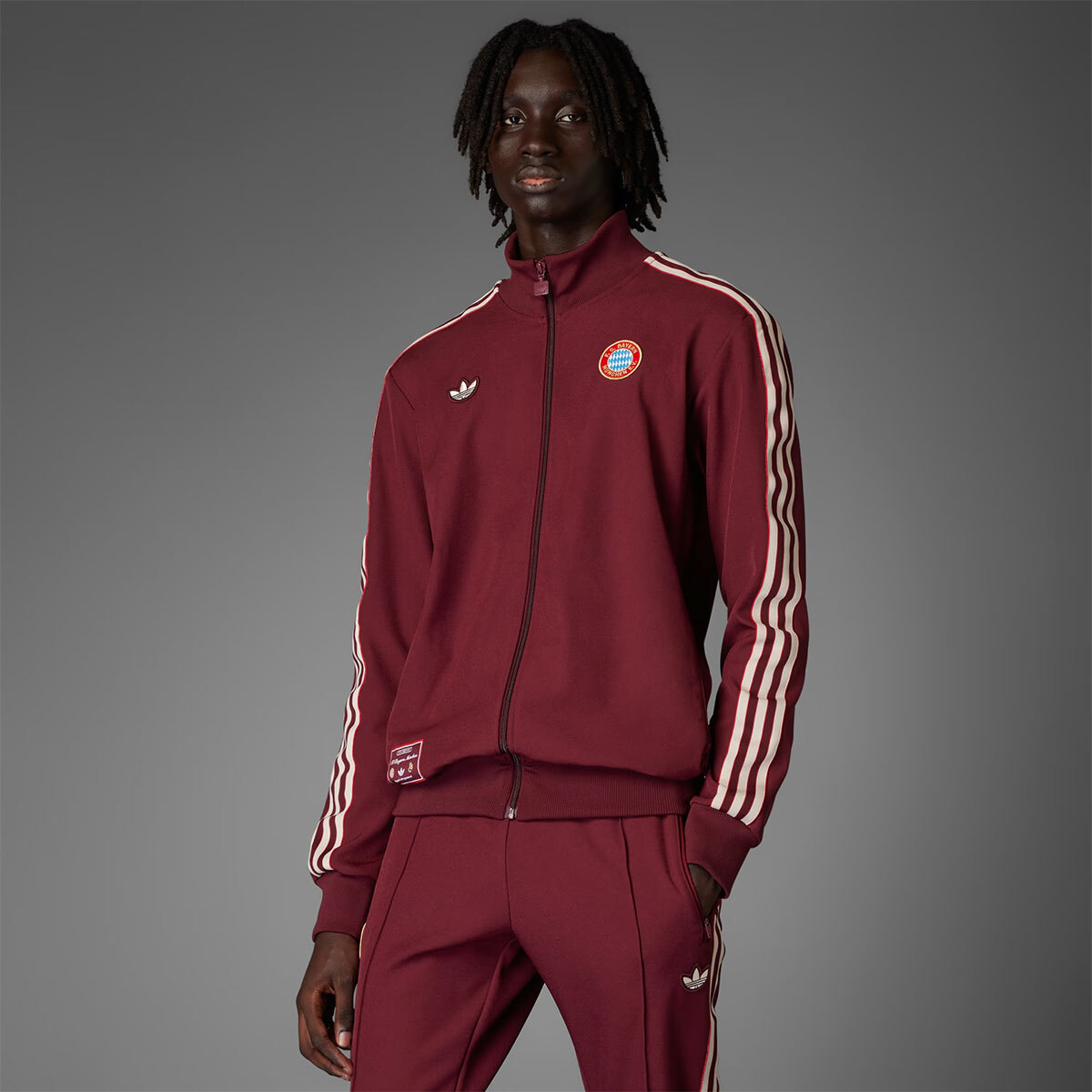 adidas FC Bayern Munich ジャージ Adidas FC BAYERN MUNICH TERRACE ICON TRACK TOP JACKET JF0582