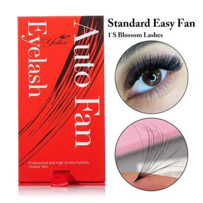 Yelix Easy Fanning Lash Extensions Super Matte Soft Mega Volume Lash Extensions