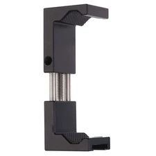 Black Phone Holder Adapter Clip Cold Shoe Tripod Mount for Smartphone Video Rig