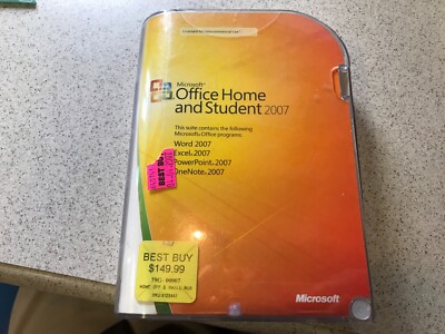 Genuine Microsoft Office Home and Student 2007 Full Version