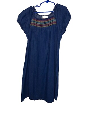 hanna andersson denim dress Hanna Andersson Girls Denim Dress