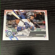 2021 Topps Chrome Update RC Rookie Debut Taylor Trammell Seattle Mariners USC8