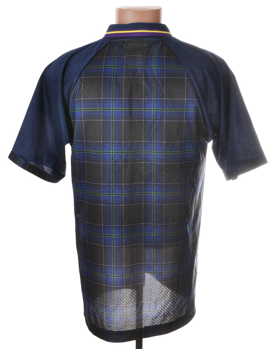 【レア】1993〜1995 サッカー スコットランド代表 ユニフォーム SCOTLAND 1993/1995 HOME FOOTBALL SHIRT JERSEY SCORE DRAW M
