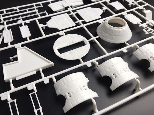 1/2600 2001: A Space Odyssey Space Station 5 scale model kit by Moebius Models - Picture 16 of 19