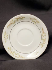 International Silver Company 326 Springtime Fine China Saucer Japan Set Of 8 