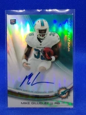 2013 Topps Platinum Auto Rookie Refractors Mike Gillislee #A-MGI Rookie Auto RC