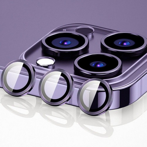 Lens Protector Tempered Glass Ring Metal Camera For iPhone 14 13 12 11 Pro Max - Foto 23 di 23