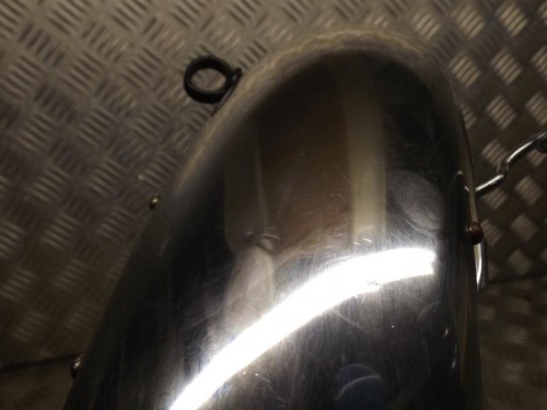 Honda CB500T CB500 T DOHC Twin 1974-76 Chrome Front Mudguard Fender & Rear Stay - Picture 4 of 9