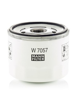 MANN-FILTER Ölfilter W 7057 Anschraubfilter für FORD MAX CB7 FIESTA HN HP FOCUS