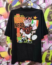 Vintage AC Milan Shirt Italy Football Soccer Fan Jersey Top 90s Fox Tees Men's L