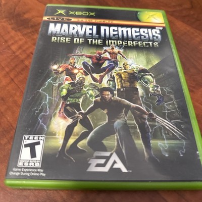 Marvel Nemesis: Rise of the Imperfects Microsoft Xbox, 2005 Complete Mint CD!