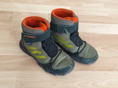 Adidas Terrex   Herbst   Winterschuhe / Stiefel für Kinder Grün Jungs Größe 34