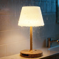 Outdoor Waterproof Shower Lamp, 5200Mah Cordless Rechargeable Table Lamp with To