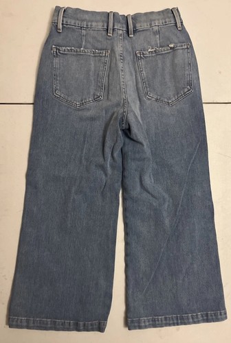 Jeans donna FRAME gamba larga taglia 26 crop - Foto 11 di 15