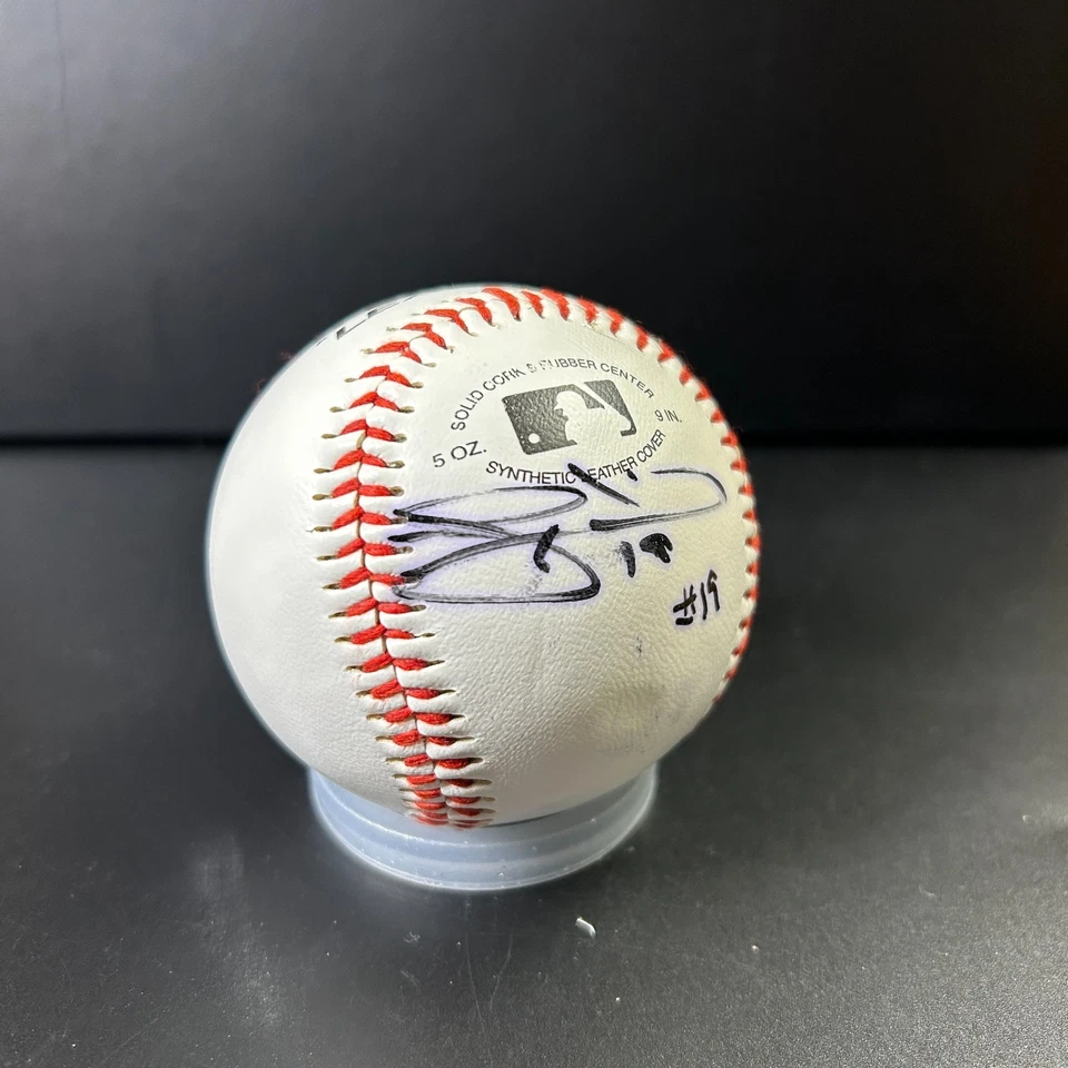 Laynce Nix #19 In Person Autographed Baseball Philadelphia Phillies SEE DESC - Image 2 of 4