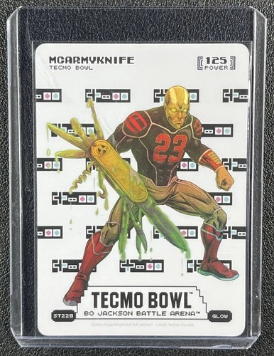 MCARMYKNIFE 2026 BO JACKSON BATTLE ARENA TECMO BOWL #ST229 SORE THUMB BATTLEFOIL