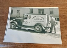 Modern Reproduction Of Antique Photo Barton West Bend Wi Co-op Dairy Truck 465 Modern Reproduction Of Antique Photo Barton West Bend Wi Co-op Dairy Truck 465
