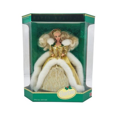 1994 Barbie by Mattel Brand New in Box Happy Holidays special