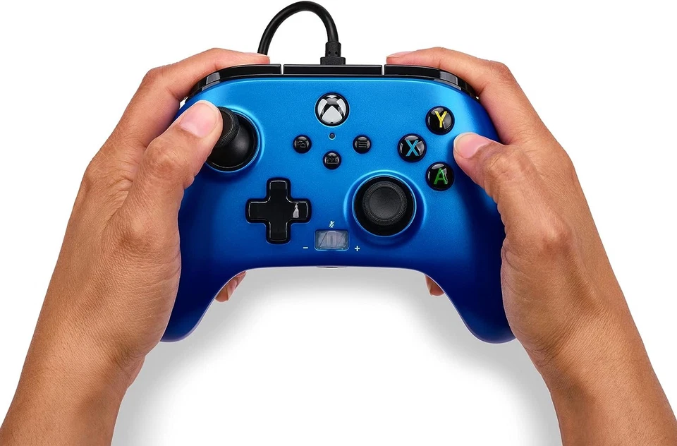 PowerA Enhanced Wired Controller for Xbox Series X S - Sapphire Fade - Image 2 of 4
