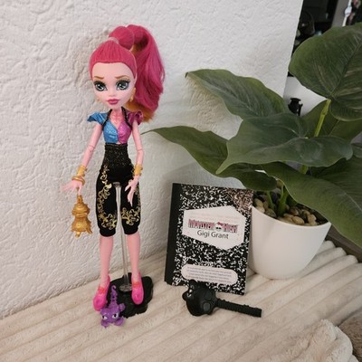 Monster High Puppe Gigi Grant Wave 1 Doll G1 Basic 13 Wishes Wünsche 