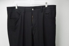 Rota Solid Black Wool Blend Mens Dress Pants Trousers Sz 52 Eu New Rota Solid Black Wool Blend Mens Dress Pants Trousers Sz 52 Eu New