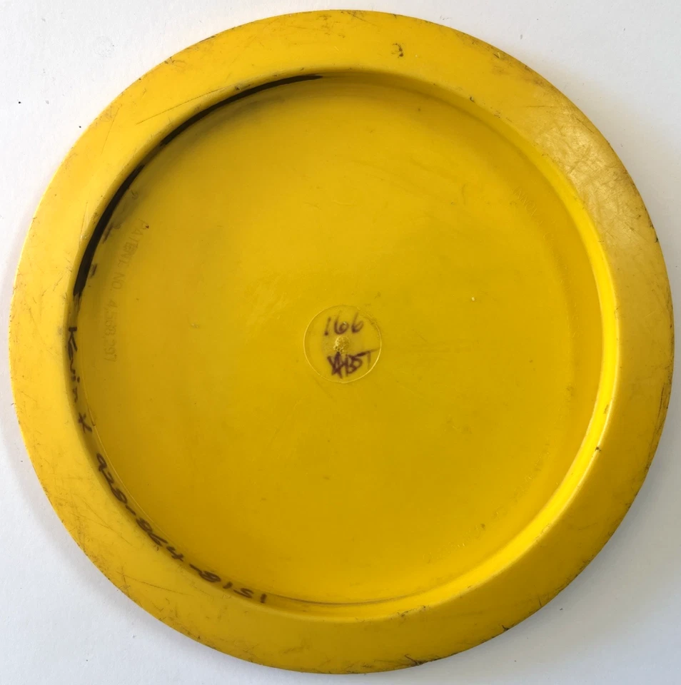 Innova PFN Star Beast Patent Numbers 166g Scaled Yellow FLAT Used - Image 2 of 3