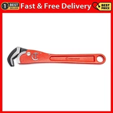 Crescent Pipe Wrench Plumbing Self Adjusting Plumbers Tool Lightweight 12 In