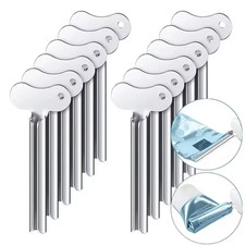 Stainless Steel Toothpaste Tube Squeezer Metal Key Dispenser Tool