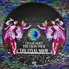 NEW TAYLOR SWIFT THE ERAS TOUR 2025 FINAL SHOW DVD FREE SHIPPING in the USA