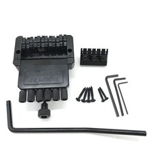 Durable Zinc Alloy Guitar Bridge Tailpiece Set for 6 String Headless Guitar Part