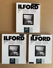 ILFORD 8X10 MGIV MULTIGRAD IV RC DELUX PEARL PHOTO PAPER 3 Bxes 25 Ea NIB (READ)