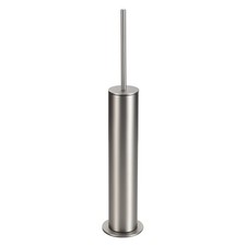 Toilet Brush and Holder Set, Heavy Duty 304 Stainless Steel, Round Base and L...