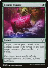 Cosmic Hunger [March of the Machine] Heavily Played Foil