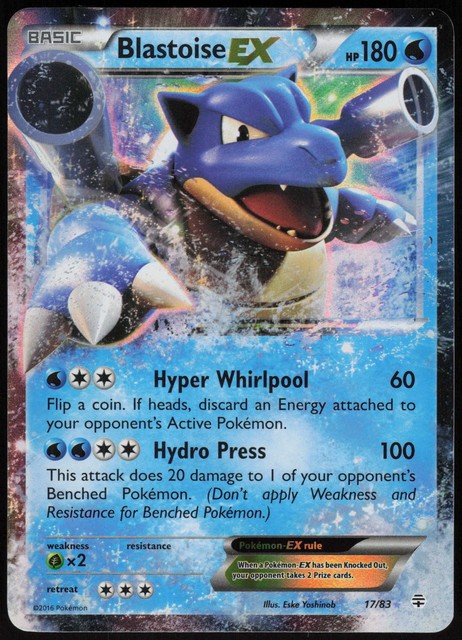 Blastoise EX #17 (Generations (2016))