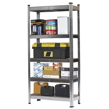 59"H 5 Tier Metal Shelving Rack Unit Garage Storage Shelf for Kitchen