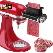 Adjustable Thickness Meat Tenderizer Attachment for Kitchenaid Stand Mixers M...