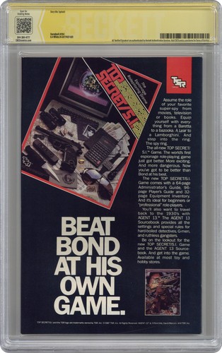 Daredevil #254D CBCS 9.4 SS Defalco/ Romita Jr Nocenti 1988 24-0777427-021 - Picture 2 of 2