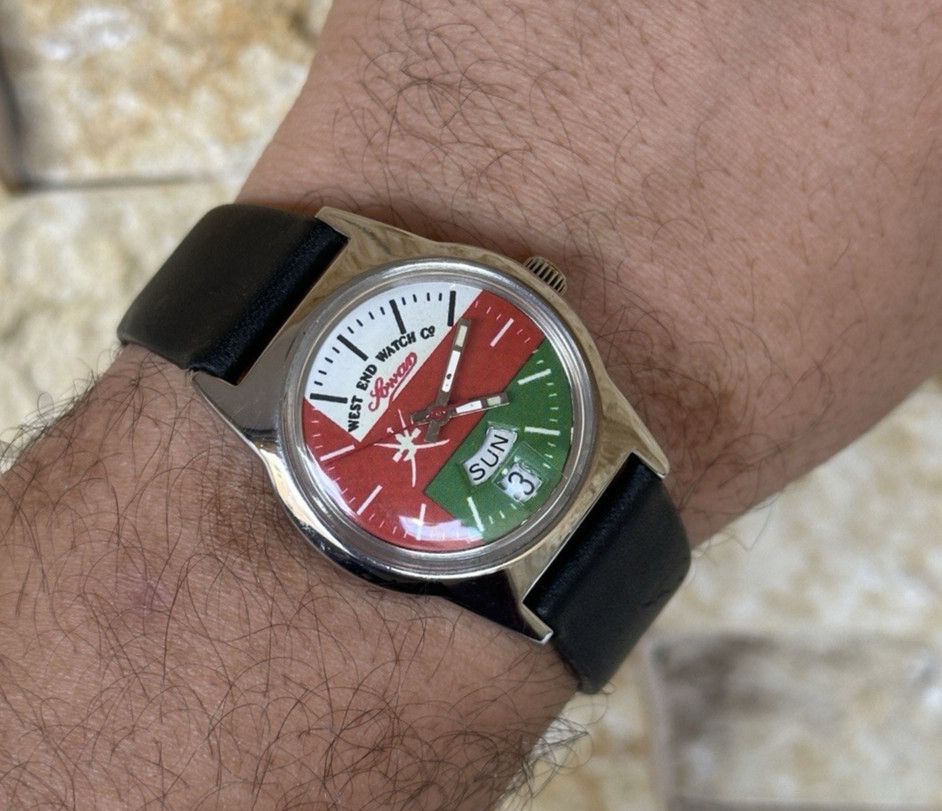 Omani Special Boxed Watch End Men's Edition West Vintage Automatic Khanjar Oman - vintagewatches.pk