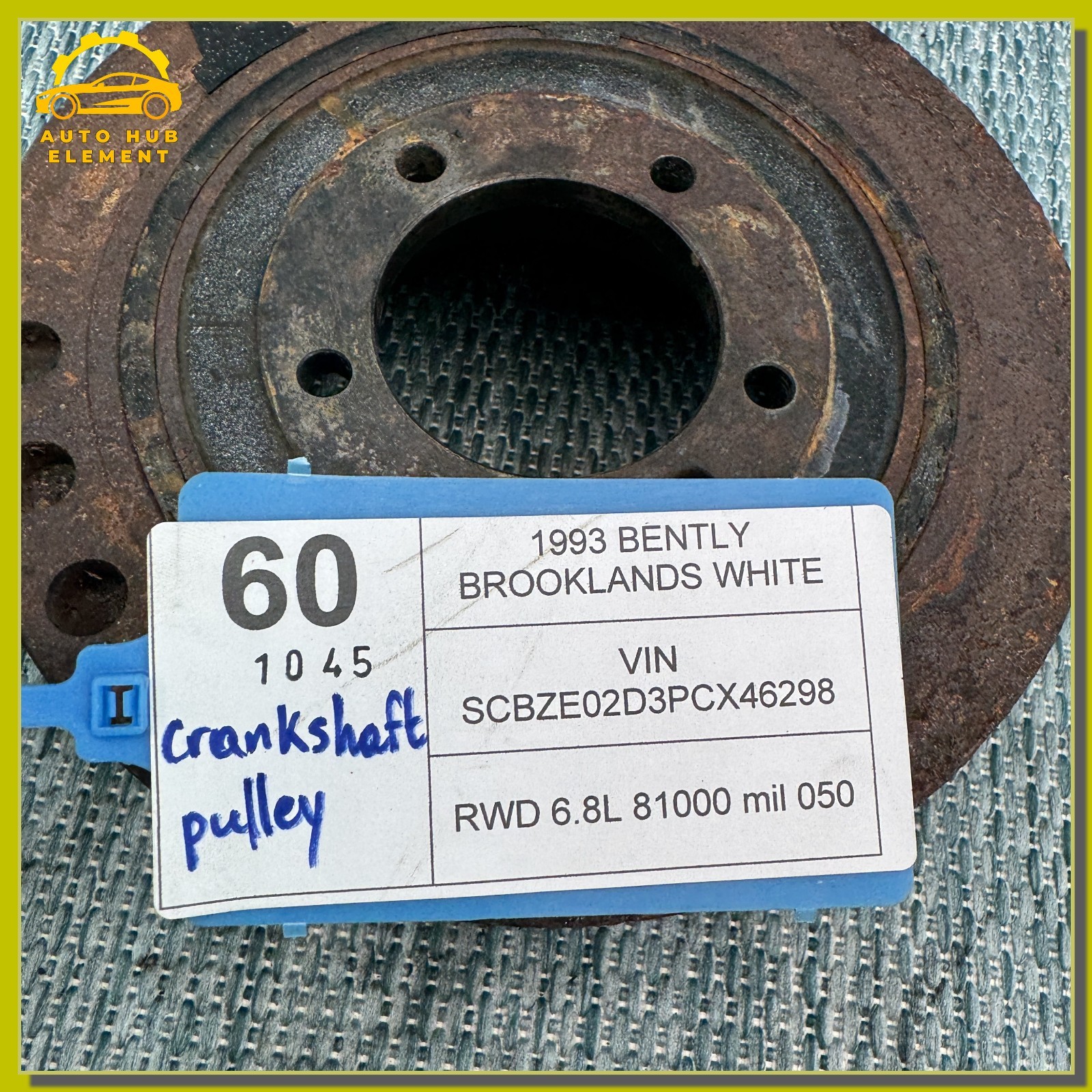 Bentley Brooklands 1992-1998 Crankshaft pulley