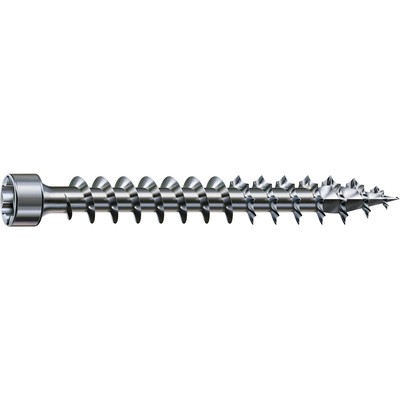 SPAX Holzbauschraube Zylinderkopf 6.0x180 VG Torx 30 Wirox-Silber mit Bewertung