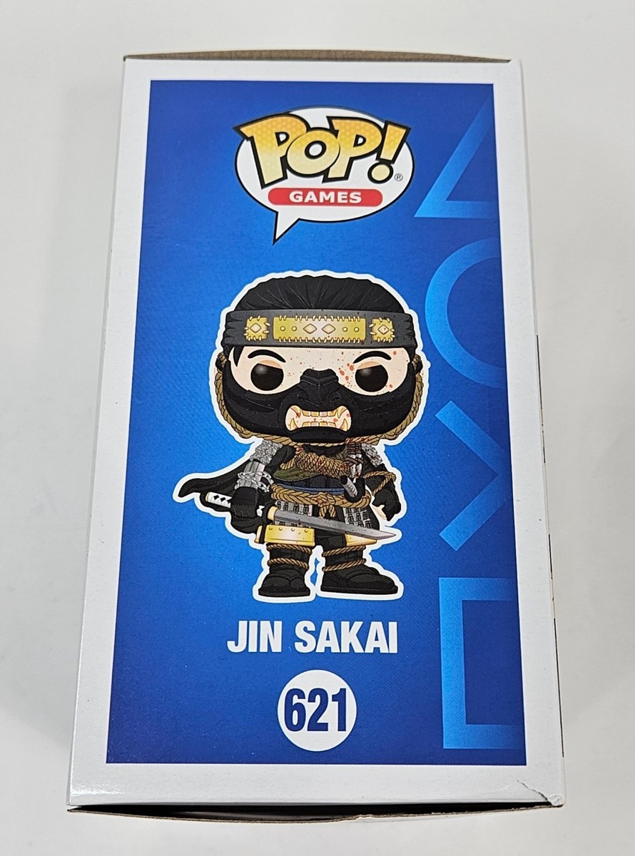 JIN SAKAI FUNKO POP FIGURE GHOST OF TSUSHIMA GAMESTOP BLOODY