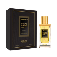 Mashaer Royal Amber Oud Gold Edition 3.4 oz / 100 ml Eau de Parfum - New In Box