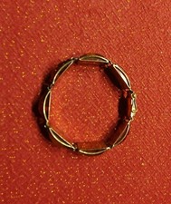 Vintage Bernstein Armband 935 Silber Vergoldet – Cognac Bernstein (Antik)