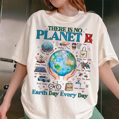 There Is No Planet B Protect Our Earth Comfort Tee Eco