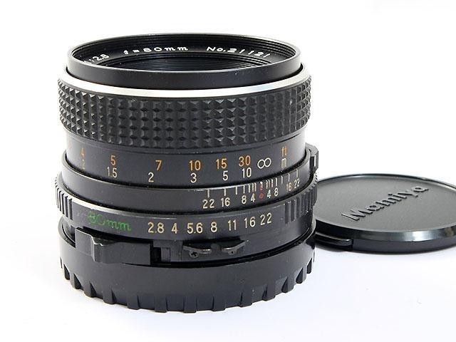 Mamiya Sekor C 80mm F2.8 MF Standard Prime Lens for M645 Excellent