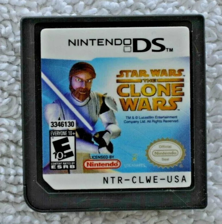 Star wars the clone wars ds game hot sale