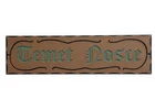 The Matrix Know Thyself 'Temet Nosce' Replica Sign Prop 3D Printed