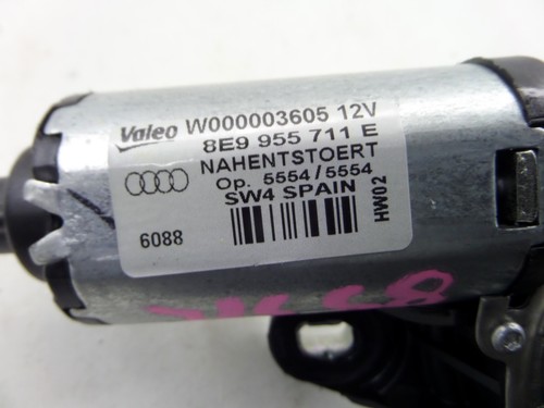 Audi A3 Rear Hatch Windshield Wiper Motor 8P 06-13 OEM 8E9 955 711 E - Bild 7 von 7