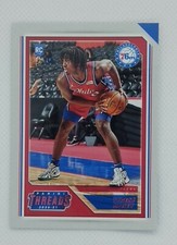 2020 Panini Chronicles Threads Pink Tyrese Maxey Rookie RC #76, 76ers
