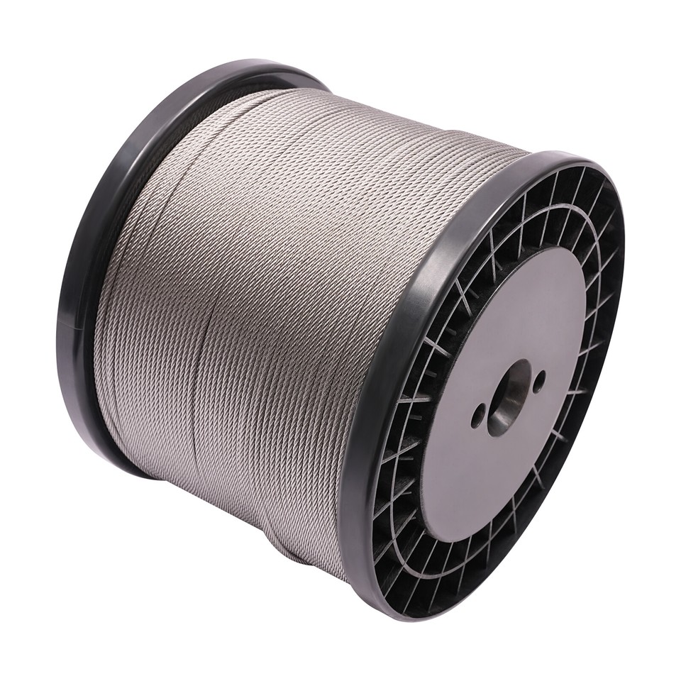 1/8in Deck Railing Cable Stainless Steel Wire Rope Braided Stainless Steel Cable eBay